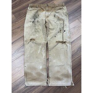 Vintage Dickies Carpenter Pants Mens 40x31.5 Thrashed Distressed Faded Grunge
